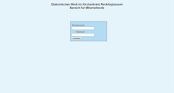Desktop Screenshot of intern.diakonie-kreis-re.de
