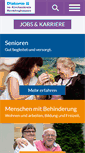 Mobile Screenshot of diakonie-kreis-re.de